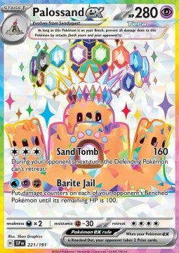 Palossand ex - Surging Sparks (Ultra Rare) [SSP-221]