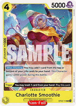 Charlotte Smoothie (OP03-110) - Starter Deck: Charlotte Katakuri (Rare) [ST-20-OP03-110]