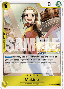 Makino (ST13-012) - Judge Promos (Common) [JDG-ST13-012]
