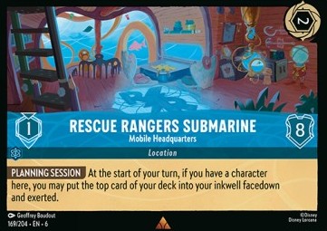 Rescue Rangers Submarine - Mobile Headquarters