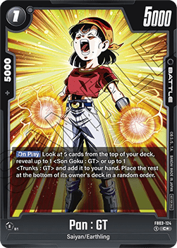 Pan : GT (FB03-124) [Fusion World] (V.1 - Common)