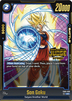 Son Goku (FB03-036) - Judge Promos [Fusion World] (Uncommon) [JPFW-FB03-036]