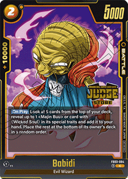 Babidi (FB03-084) - Judge Promos [Fusion World] (Common) [JPFW-FB03-084]