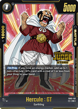 Hercule : GT (FB03-132) - Judge Promos [Fusion World] (Rare) [JPFW-FB03-132]