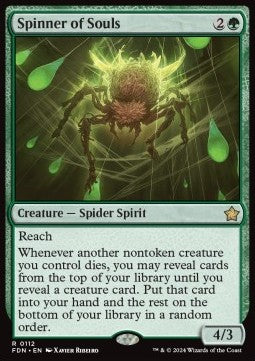 Spinner of Souls - Magic: The Gathering Foundations (Rare) [FDN-112]