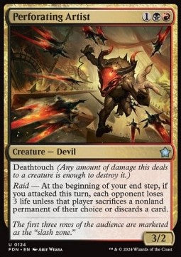 Perforating Artist - Magic: The Gathering Foundations (Uncommon) [FDN-124]