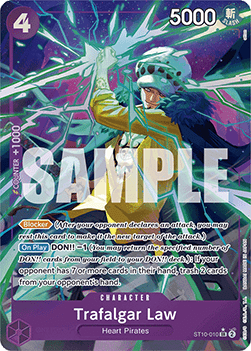 Trafalgar Law (ST10-010) (V.2) - The Best (Alternate Art) [PRB01-ST10-010]