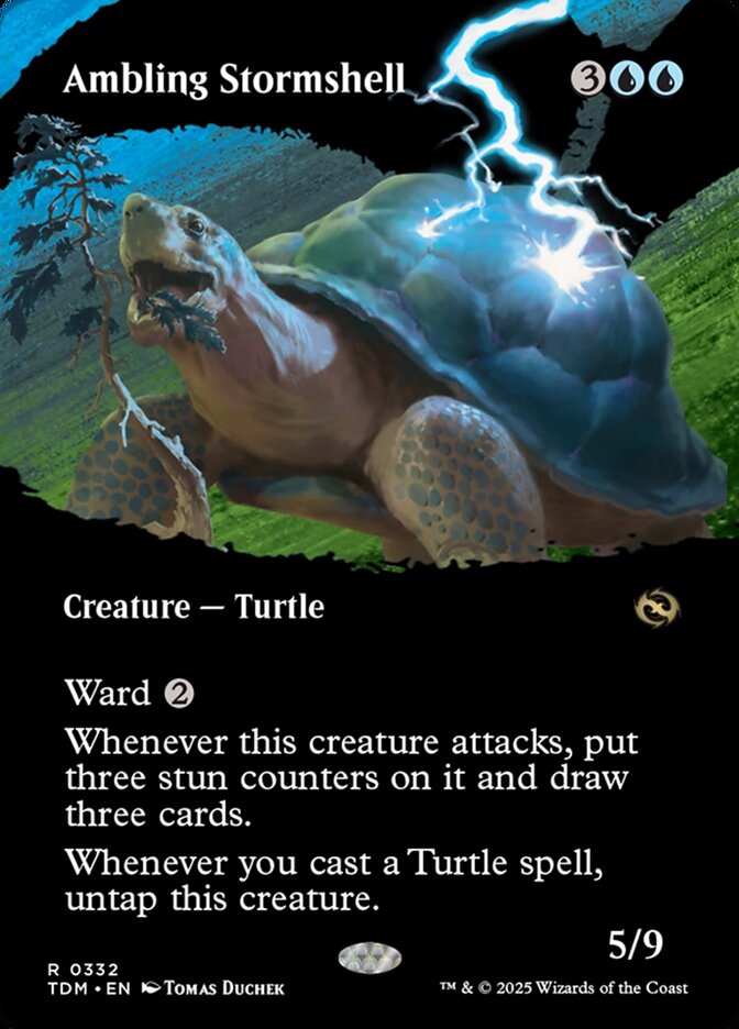 Ambling Stormshell - Tarkir: Dragonstorm: Extras