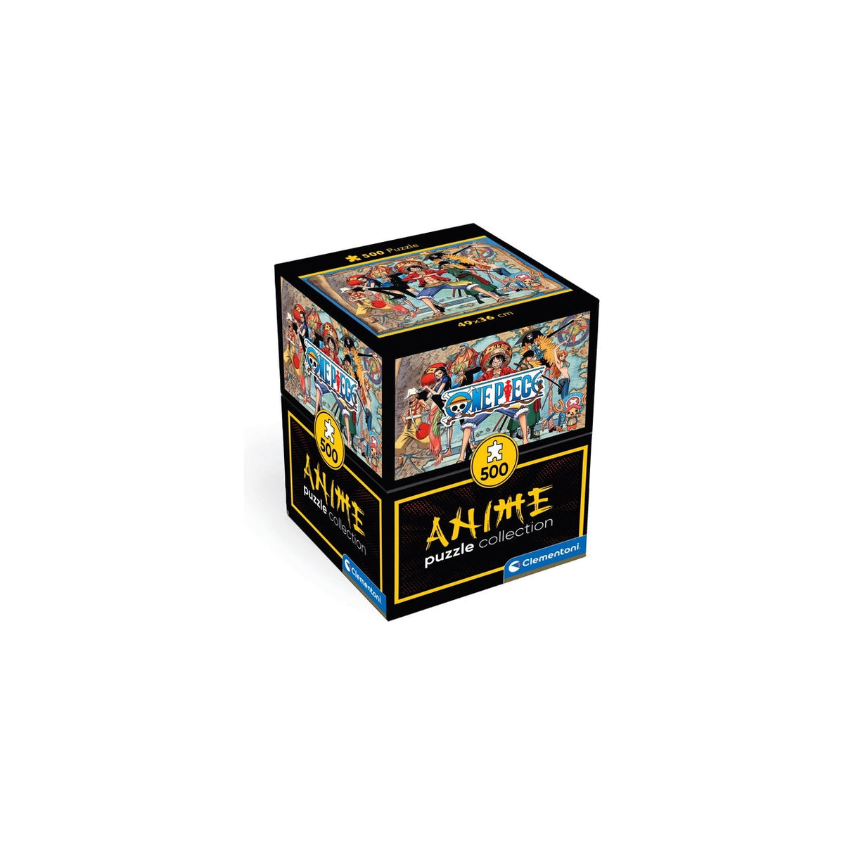 One Piece: Puzzle 500 pezzi in confezione Cube (35137) - Puzzle