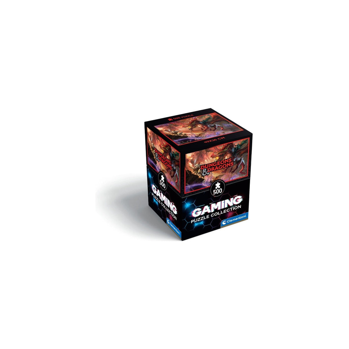 Dungeons & Dragons: Puzzle 500 pezzi in confezione Cube (35561) - Puzzle