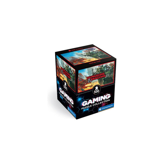 Dungeons & Dragons: Puzzle 500 pezzi in confezione Cube (35562) - Puzzle