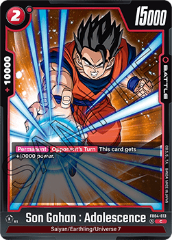 Son Gohan : Adolescence (FB04-013) - Ultra Limit [Fusion World] (Common) [FB04-013]
