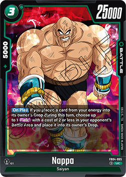 Nappa (FB04-065) - Ultra Limit [Fusion World] (Uncommon) [FB04-065]