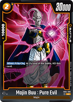 Majin Buu : Pure Evil (FB04-096) - Ultra Limit [Fusion World] (Uncommon) [FB04-096]