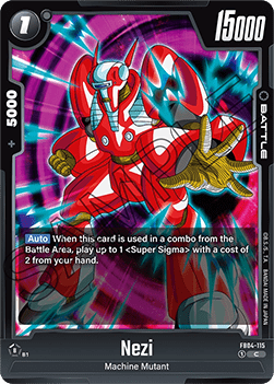 Nezi (FB04-115) - Ultra Limit [Fusion World] (Common) [FB04-115]