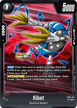 Ribet (FB04-124) - Ultra Limit [Fusion World] (Common) [FB04-124]