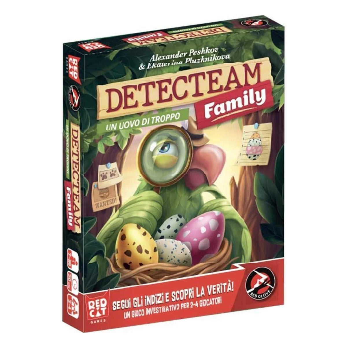 Detecteam Family: Un Uovo di Troppo - Gioco da Tavolo (ITA)