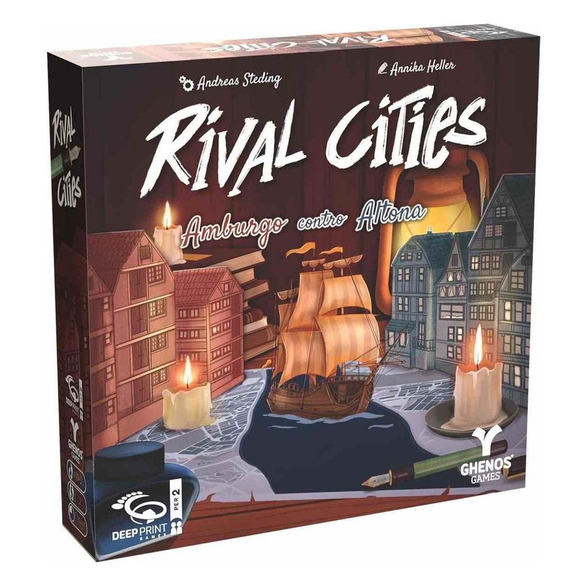 Rival Cities: Amburgo contro Altona - Gioco da Tavolo (ITA)