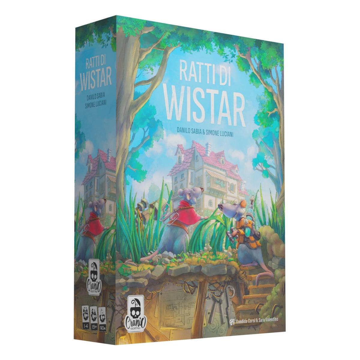Ratti di Wistar (Rats of Wistar) - Gioco da Tavolo (ITA)