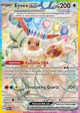 Eevee ex - Prismatic Evolutions (Special Illustration Rare) [PRE-167]