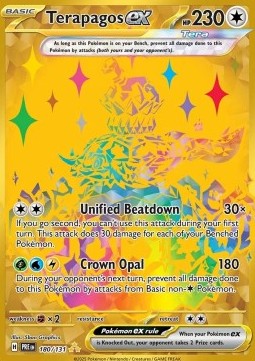 Terapagos ex - Prismatic Evolutions (Secret Rare) [PRE-180]