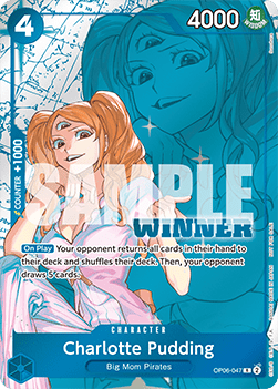 Charlotte Pudding (OP06-047) (V.2) - Unnumbered Promos (Rare) [UP-OP06-047]