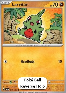 Larvitar - Prismatic Evolutions: Additionals (Common) [xPRE-047]