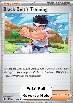 Black Belt's Training - Prismatic Evolutions: Additionals (Common) [xPRE-097]