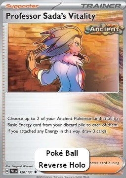 Professor Sada's Vitality - Prismatic Evolutions: Additionals (Uncommon) [xPRE-120]