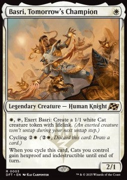 Basri, Tomorrow's Champion - Aetherdrift (Rare) [DFT-3]