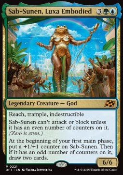 Sab-Sunen, Luxa Embodied - Aetherdrift (Mythic) [DFT-221]