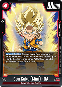 Son Goku (Mini) : DA (FP-031) - Promos [Fusion World] (Promo) [FWP-31]