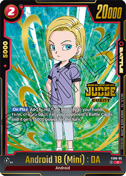 Android 19 (Mini) : DA (FS06-05) - Judge Promos [Fusion World] (Common) [JPFW-FS06-05]