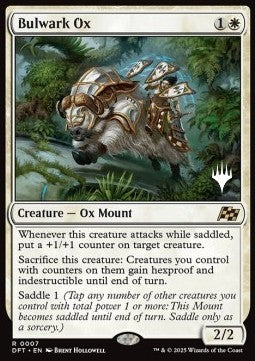 Bulwark Ox (V.2) - Aetherdrift: Promos (Rare) [PDFT-7]