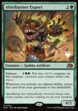Afterburner Expert (V.2) - Aetherdrift: Promos (Rare) [PDFT-150]