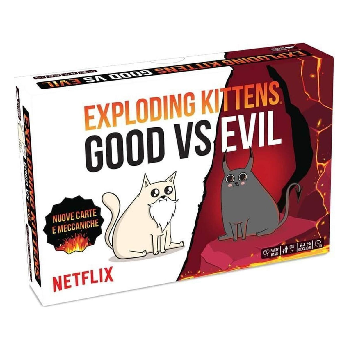 Exploding Kittens: Good vs Evil - Gioco da Tavolo (ITA)