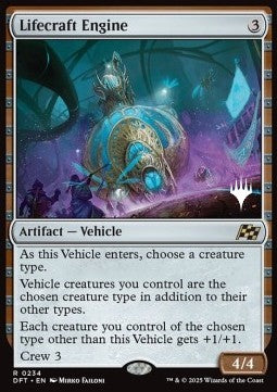 Lifecraft Engine (V.2) - Aetherdrift: Promos (Rare) [PDFT-234]