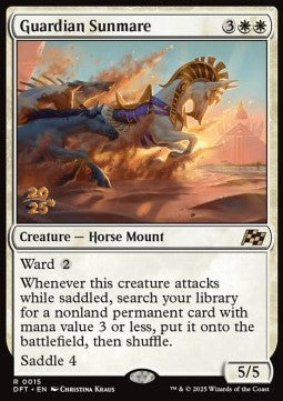 Guardian Sunmare (V.1) - Aetherdrift: Promos (Rare) [PDFT-15]