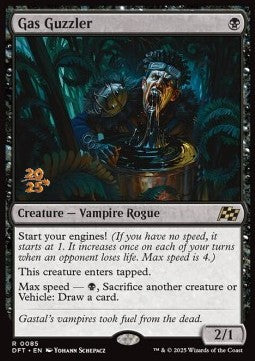 Gas Guzzler (V.1) - Aetherdrift: Promos (Rare) [PDFT-85]