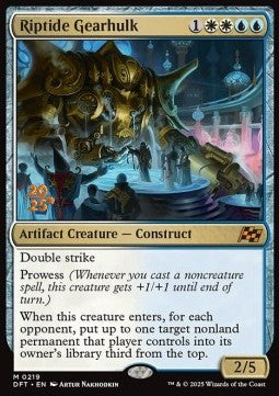 Riptide Gearhulk (V.1) - Aetherdrift: Promos (Mythic) [PDFT-219]