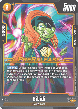 Bibidi (FB04-086) - Promos: Ultra Limit [Fusion World] (Common) [FB04P-086]