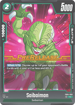 Saibaman (FB04-056) - Promos: Ultra Limit [Fusion World] (Common) [FB04P-056]