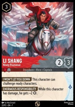 Li Shang - Newly Promoted