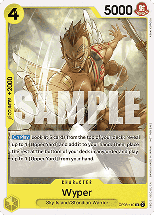 Wyper (OP08-110) (V.1) - Unnumbered Promos (Rare) [UP-OP08-110]