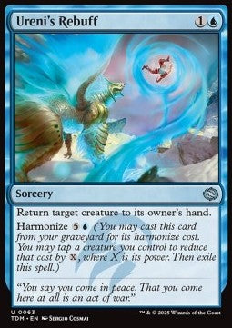 Ureni's Rebuff - Tarkir: Dragonstorm (Uncommon) [TDM-63]
