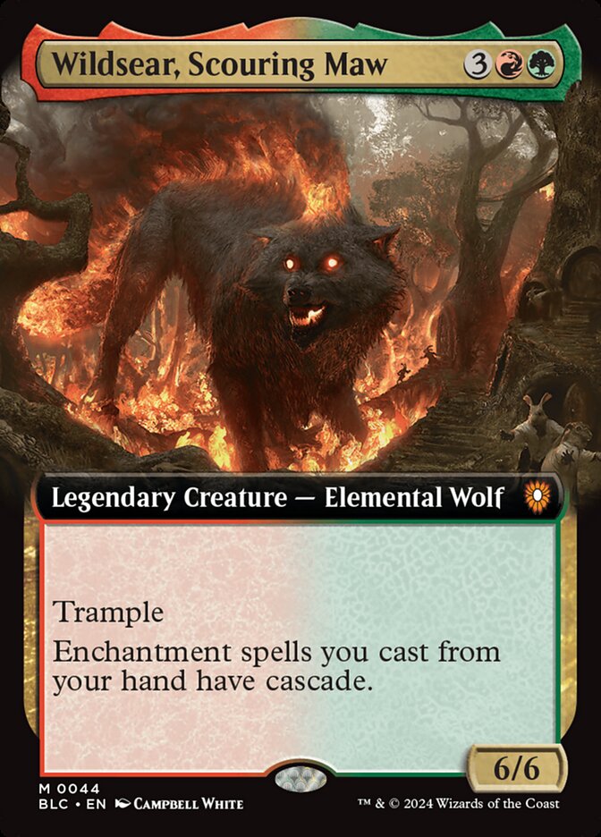 Wildsear, Scouring Maw - Commander: Bloomburrow: Extras