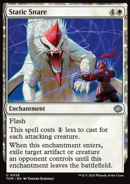 Static Snare - Tarkir: Dragonstorm (Uncommon) [TDM-26]