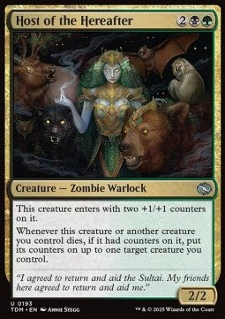 Host of the Hereafter - Tarkir: Dragonstorm (Uncommon) [TDM-193]