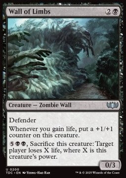 Wall of Limbs