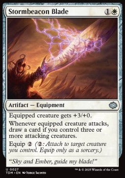 Stormbeacon Blade - Tarkir: Dragonstorm (Uncommon) [TDM-27]